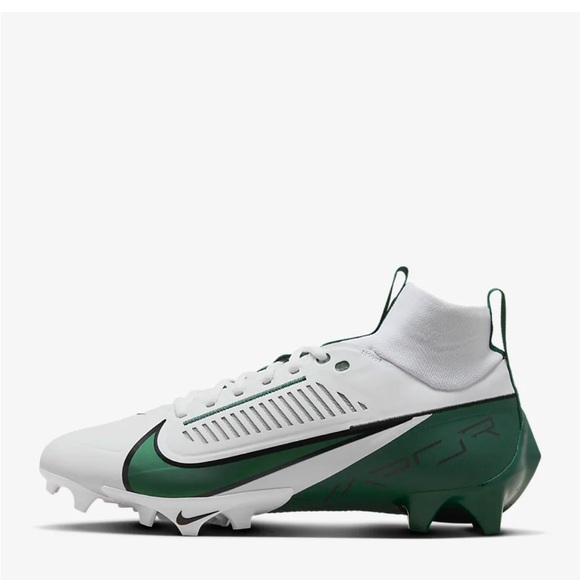 Nike Vapor Edge Pro 360 2 TB Football Cleats White / Green FJ1581-130 Size 7.5 - Picture 1 of 10